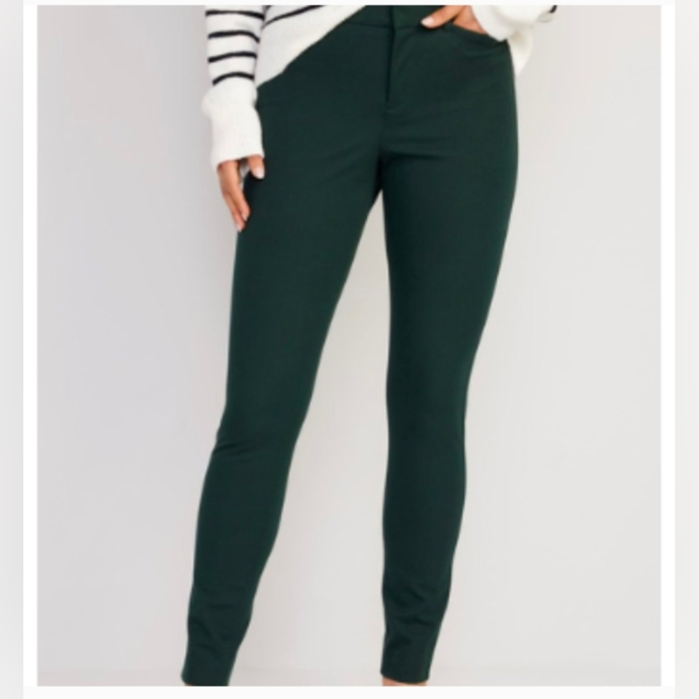 Old Navy Green Pixe Pants High-Rise